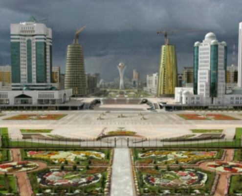 Il mare di Astana: il Mediterraneo