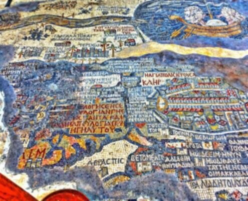 Mosaico di Madaba in Giordania