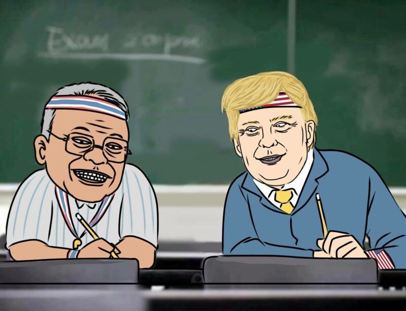 Suthep Thaugsuban come Donald Trump