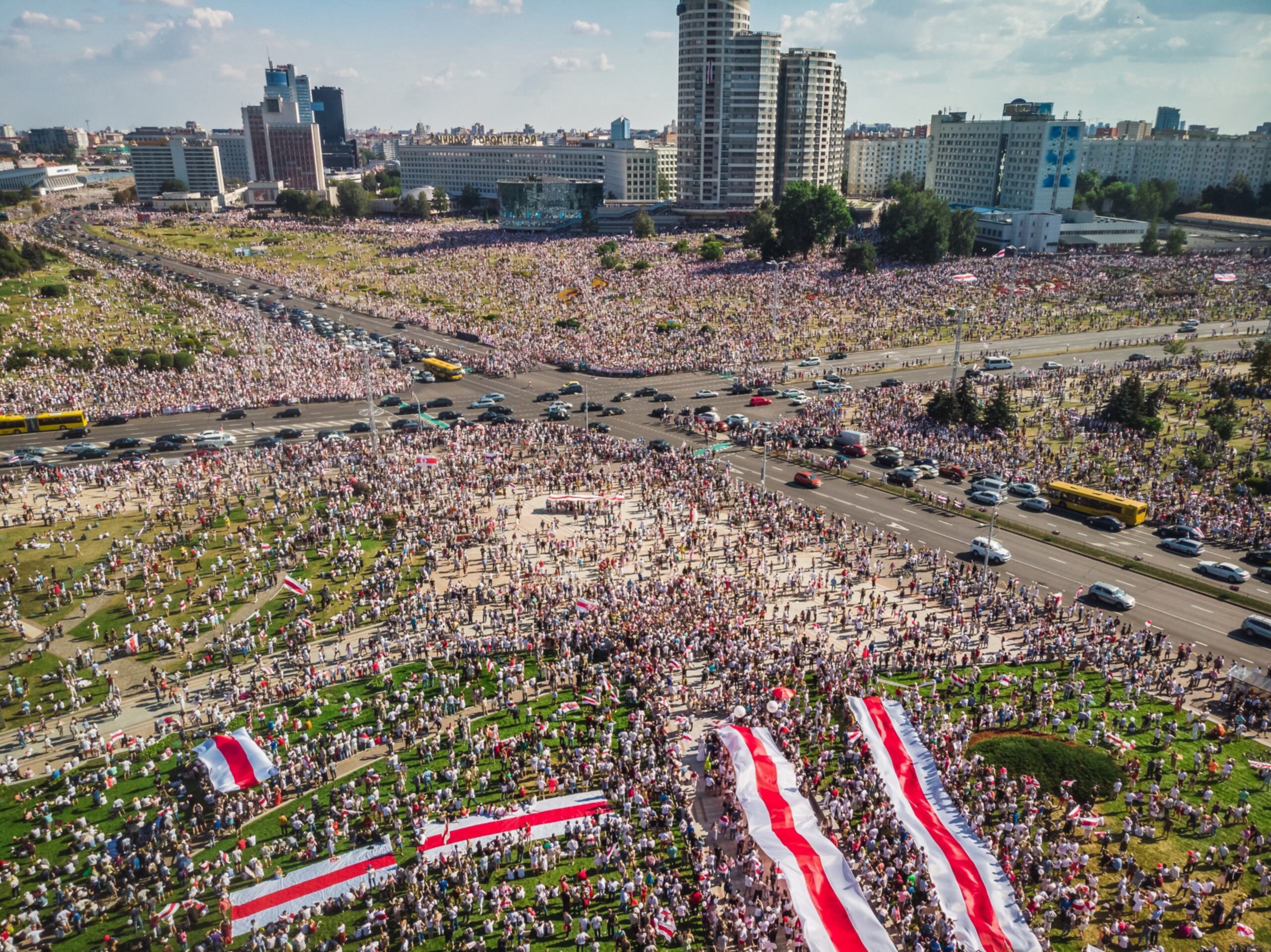 proteste a Minsk