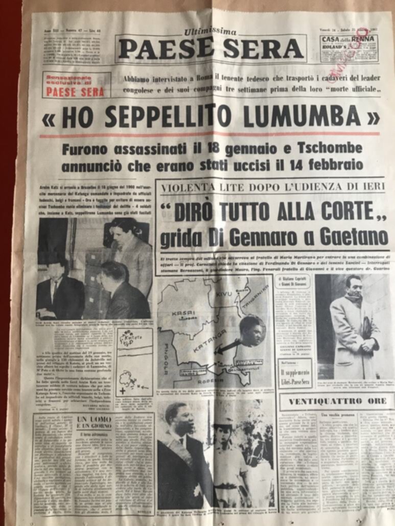 "Paese Sera" - 23 e 24 febbraio 1961