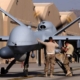 UAV da ricognizione con capacità d’attacco MQ-9 Reaper della General Atomics Aeronautical Systems Inc, prodotto negli Stati Uniti MQ-Reaper