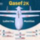 Qasef-2K Qasef 2k, il drone in dotazione ai ribelli Houthi utilizzato per colpire obiettivi sauditi ed emiratini