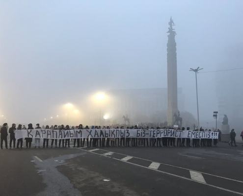 non siamo terroristi, siamo il popolo