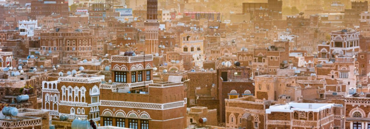 Sana'a come si presentava nel febbraio 2011