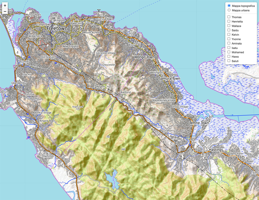 Freetown map general